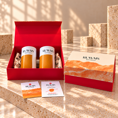 Ruwais Saffron Gift Box (2 Packages) of 250g